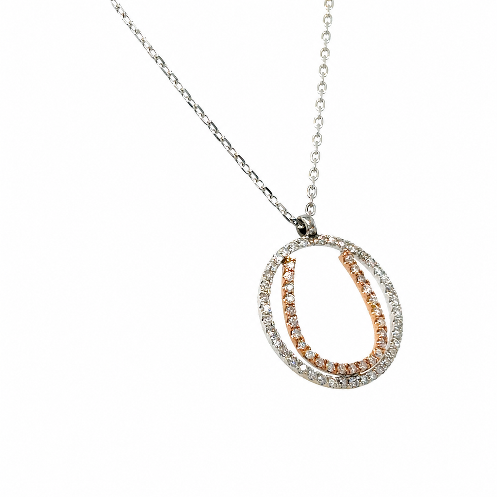 Diamond Horseshoe Necklace