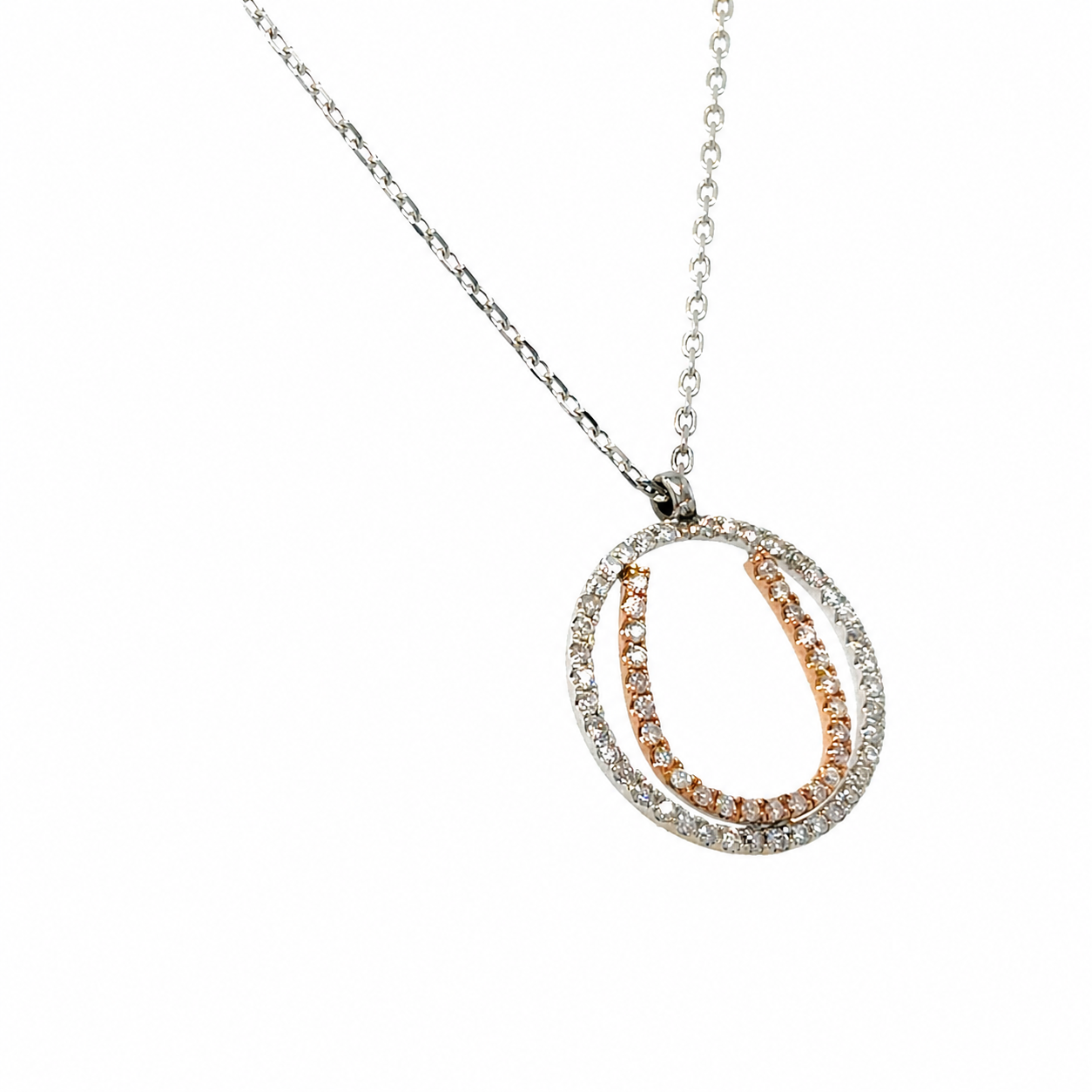 Diamond Horseshoe Necklace