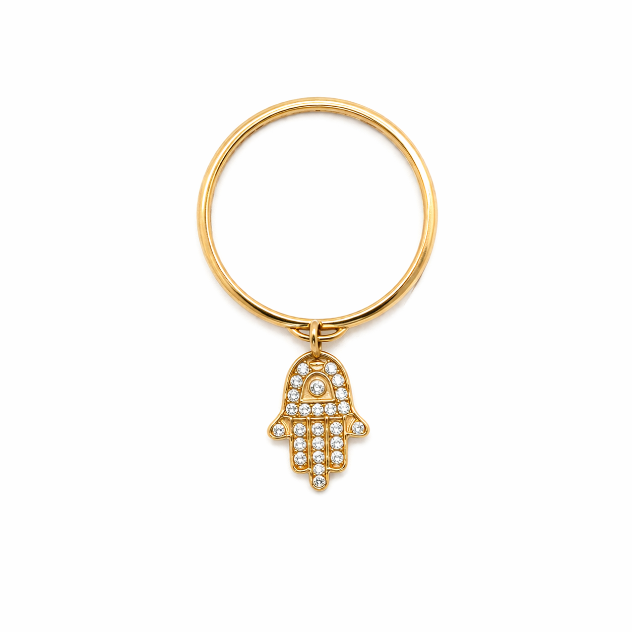 Diamond Hanging Hamsa Band