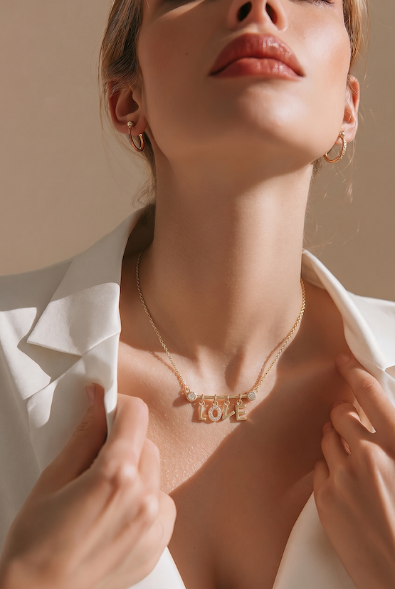 Diamond Love Necklace