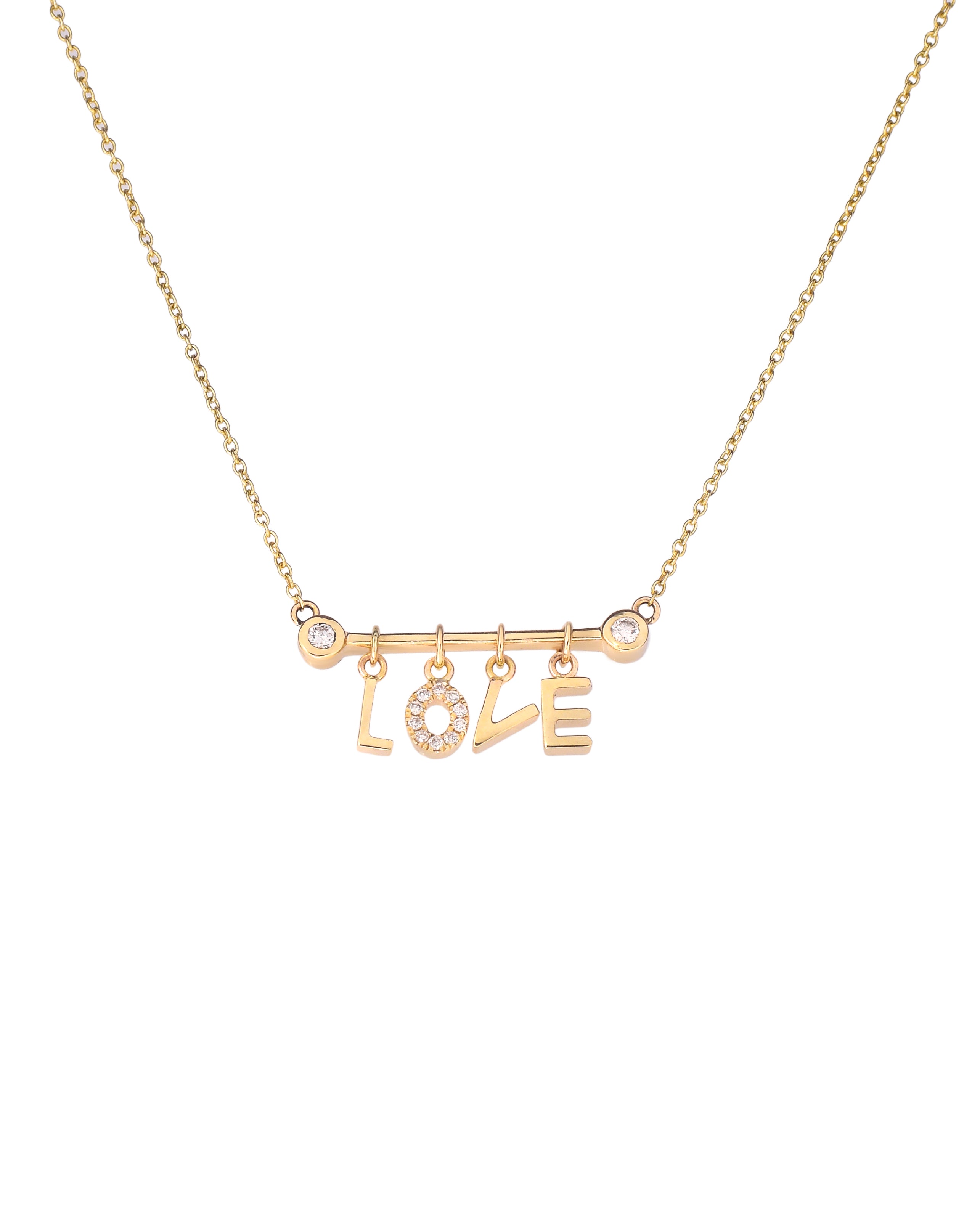 Diamond Love Necklace
