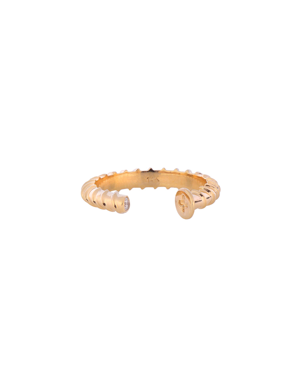 Screw Pinky Ring