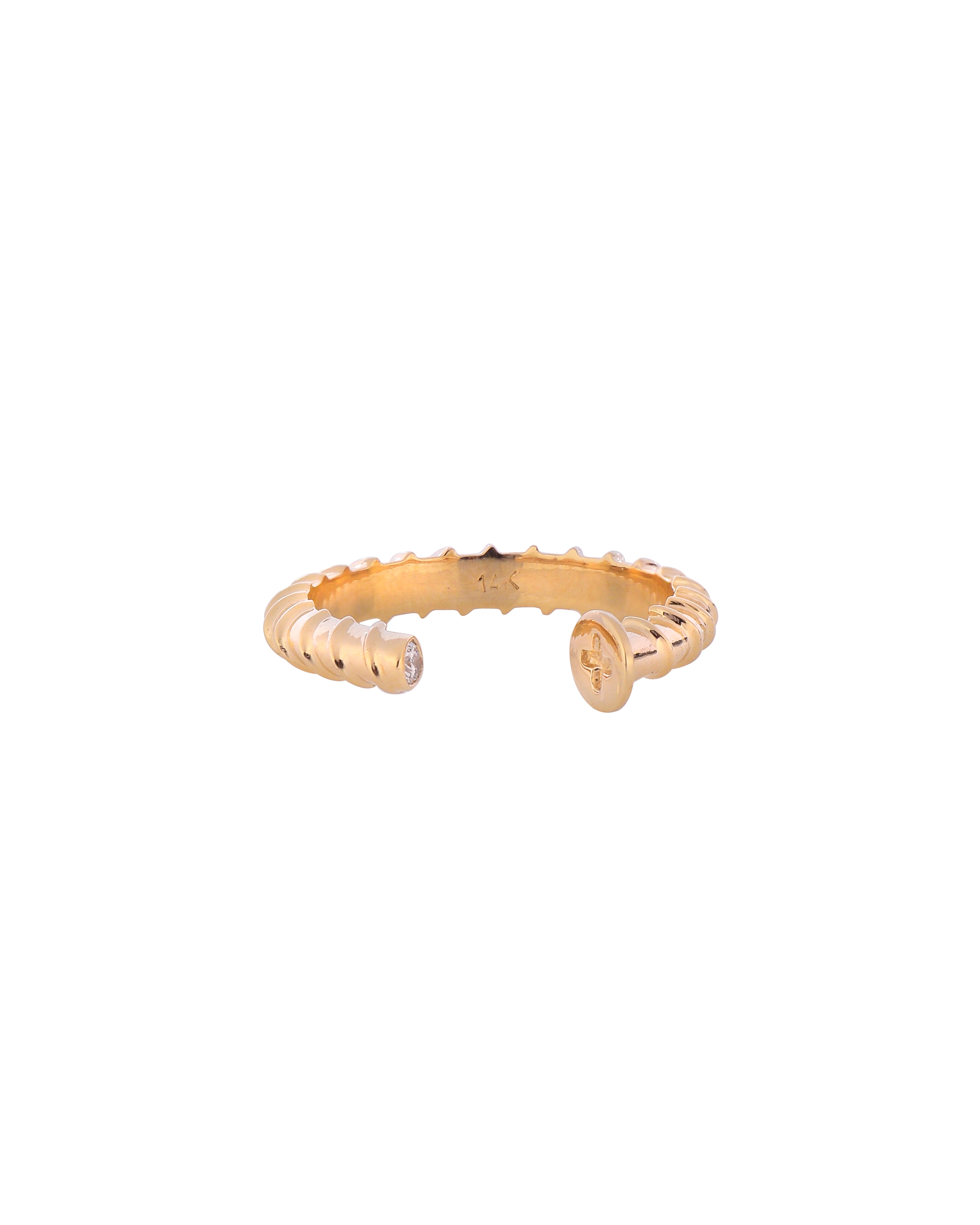 Screw Pinky Ring