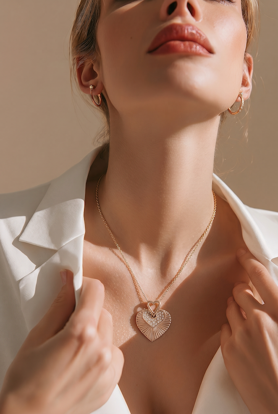 Diamond Heart Pendant