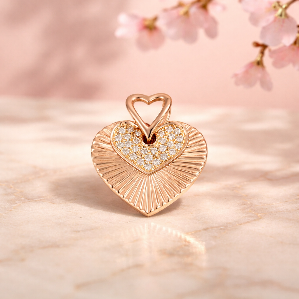 Diamond Heart Pendant
