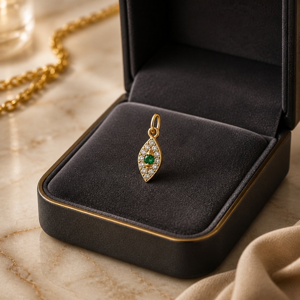 Diamond Eye Charm