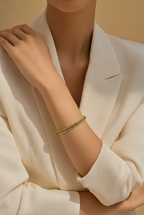 Emerald Bracelet