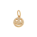 Diamond Smiley Charm
