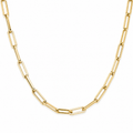 Gold Paperclip Chain